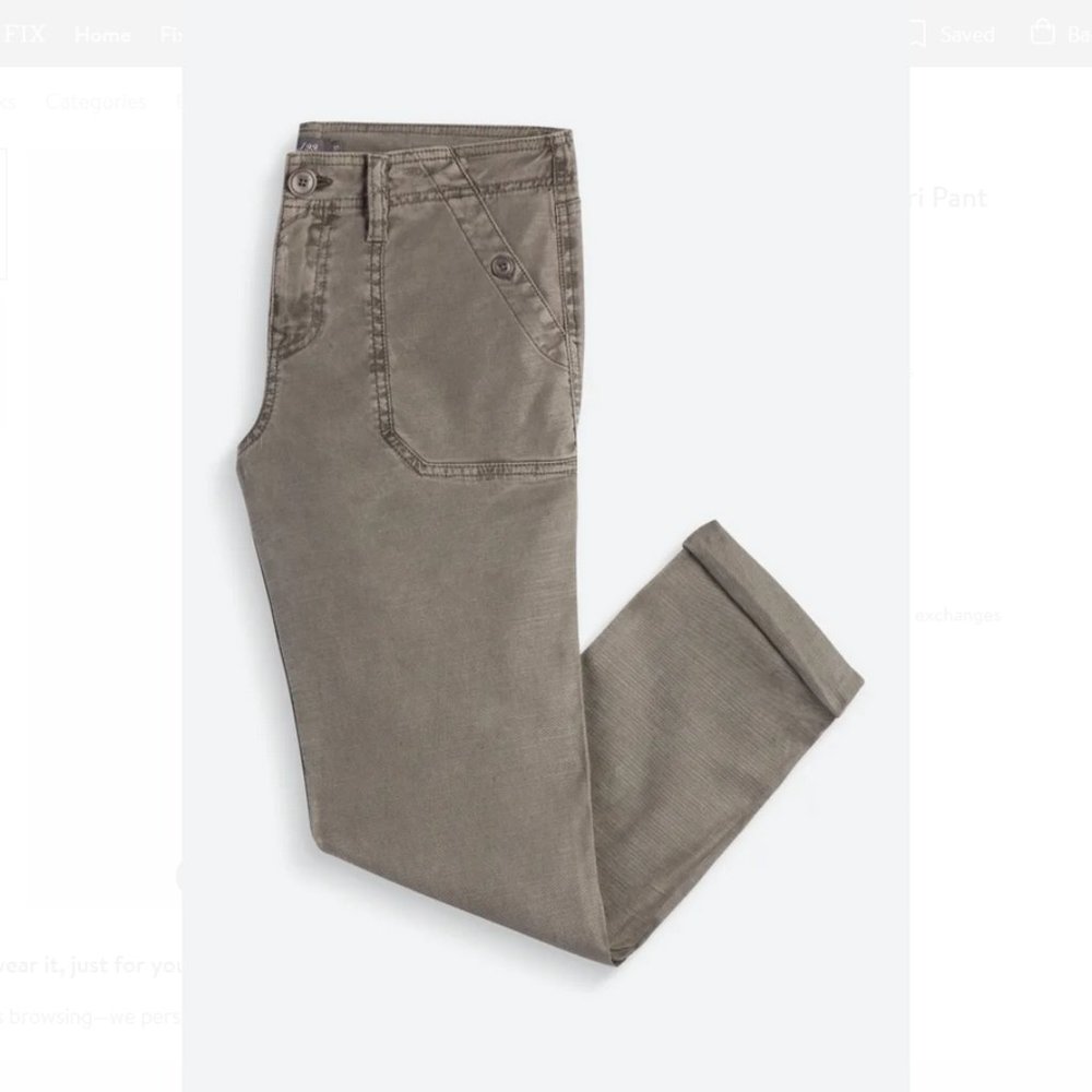 Level 99, Vinnie Relaxed Capri Pant, size 10, Dark Grey, NWT